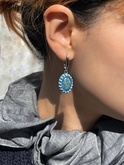 Magic Stone Beaded Earring