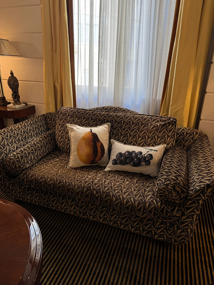 Pear and Grapes Cushion