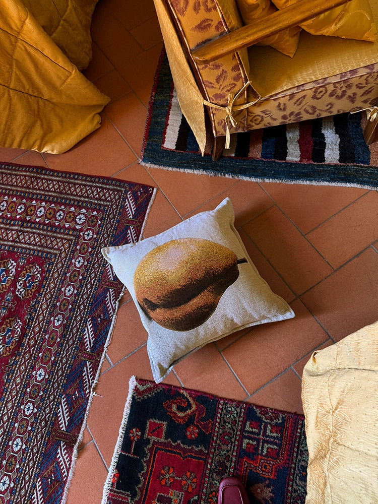Pear and Grapes Cushion
