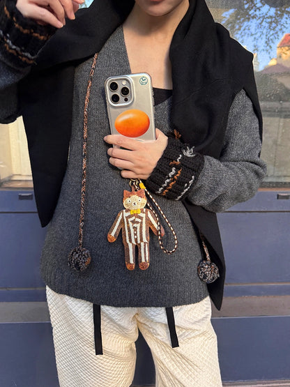 Animal Pals Long Adorable Phone Strap