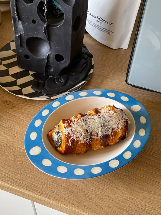 Oval Egg Bamboo Fiber Egg Bowl