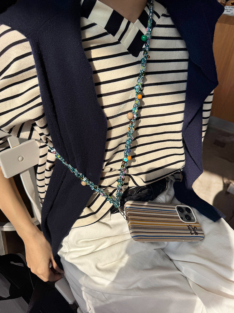 The Color Dots Twists Phone Strap
