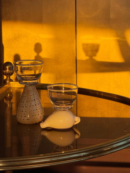 Inspired by the Coast – Ceramic Seashell Cup for Tea & Sake