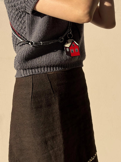 Cozy Home Leather Phone Strap