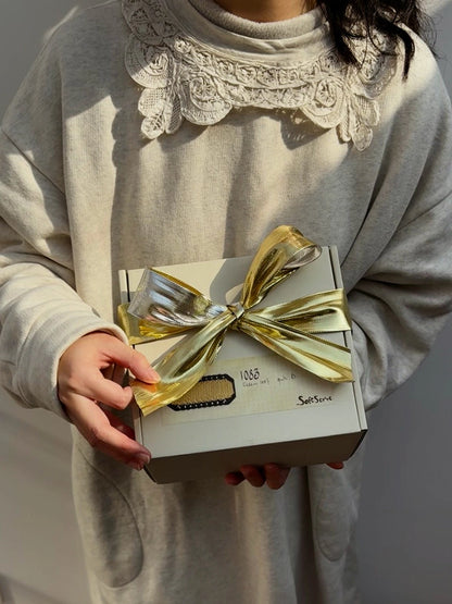 The “Buttercream Ribbon” Mug – A Cozy, All-Day Ceramic Cup