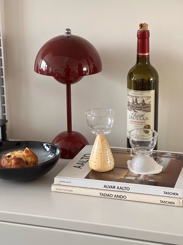 Inspired by the Coast – Ceramic Seashell Cup for Tea & Sake