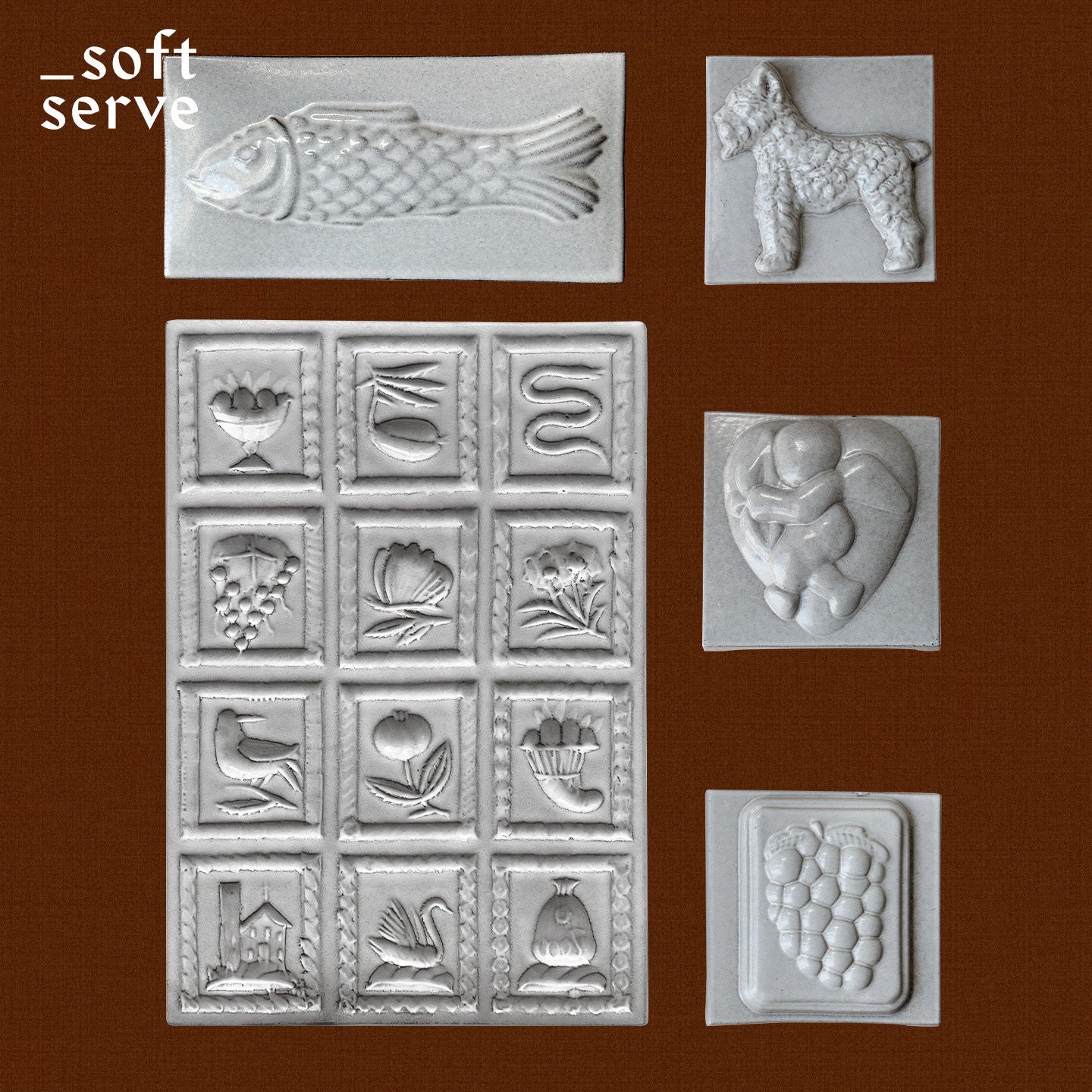 Handcrafted Relief Art Tiles