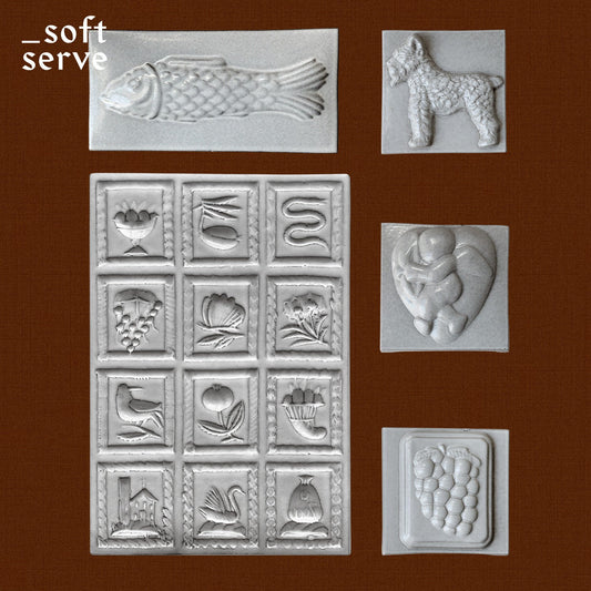 Handcrafted Relief Art Tiles
