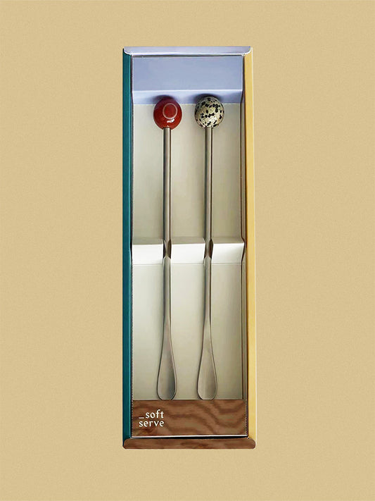 Lollipop Jade Stirring Spoon