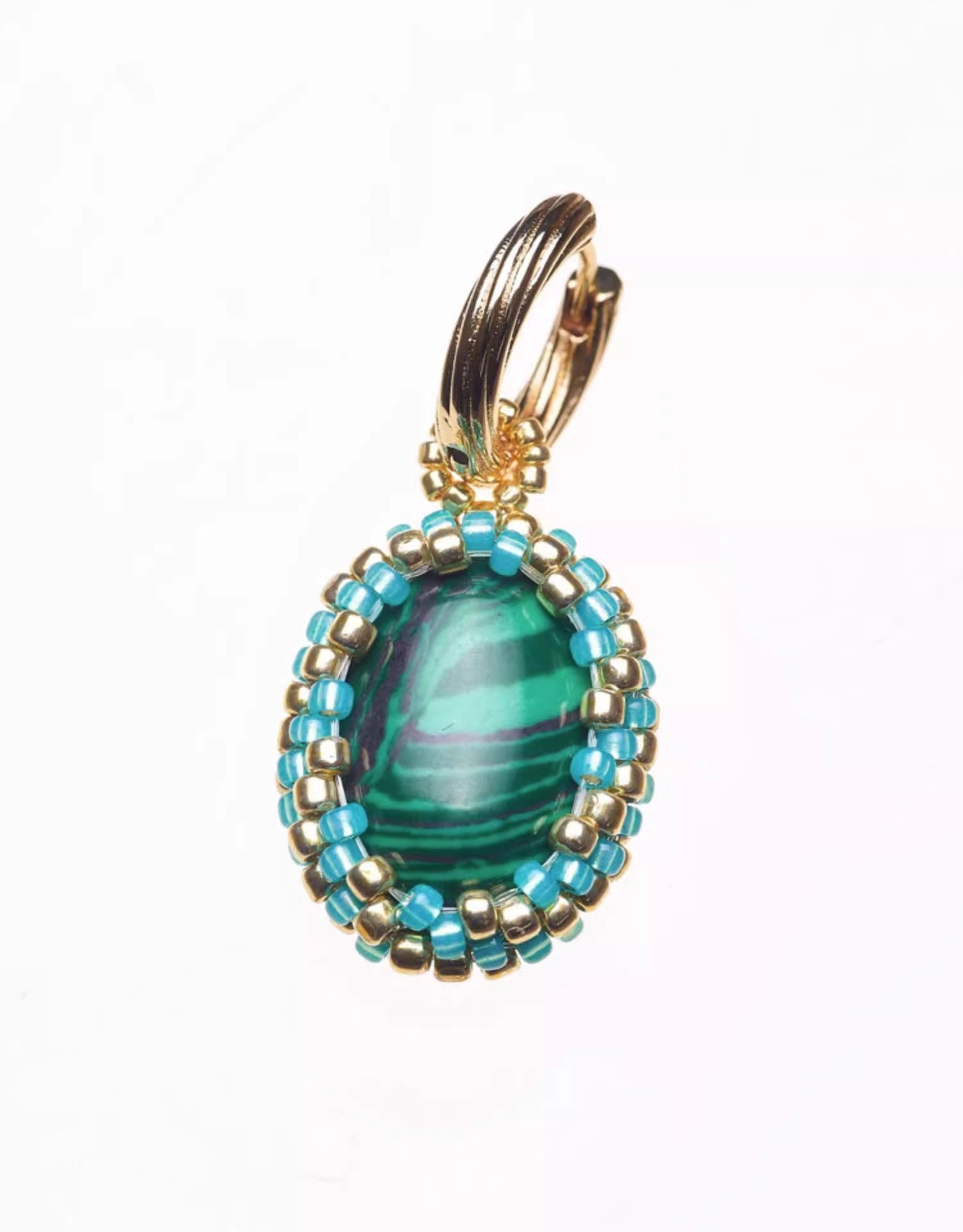 Magic Stone Beaded Earring