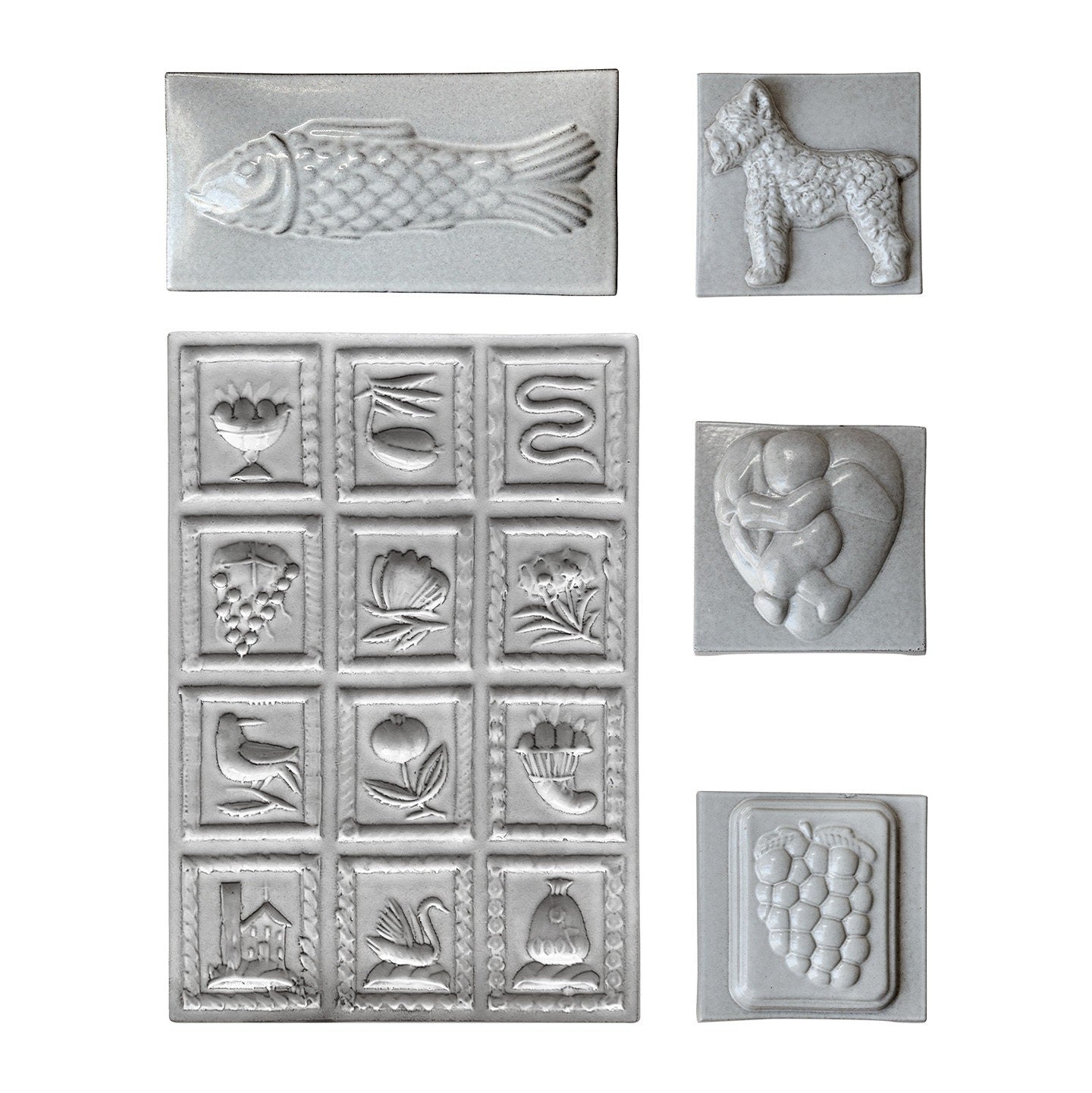 Handcrafted Relief Art Tiles