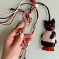 The Little Black Cat Phone Chain