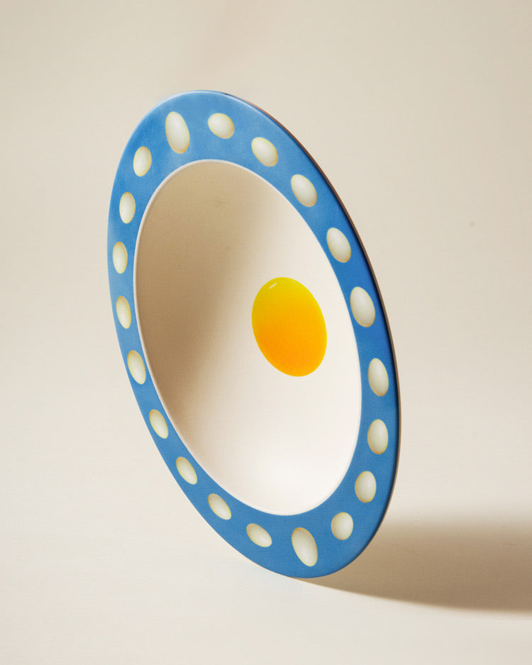 Oval Egg Bamboo Fiber Egg Bowl