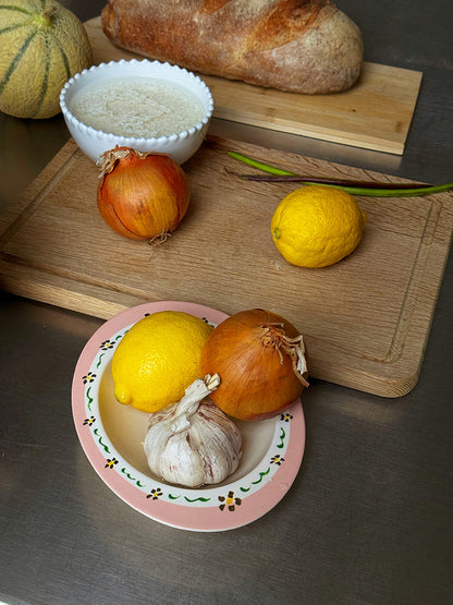 Floral PrintBamboo Fiber Egg Bowl