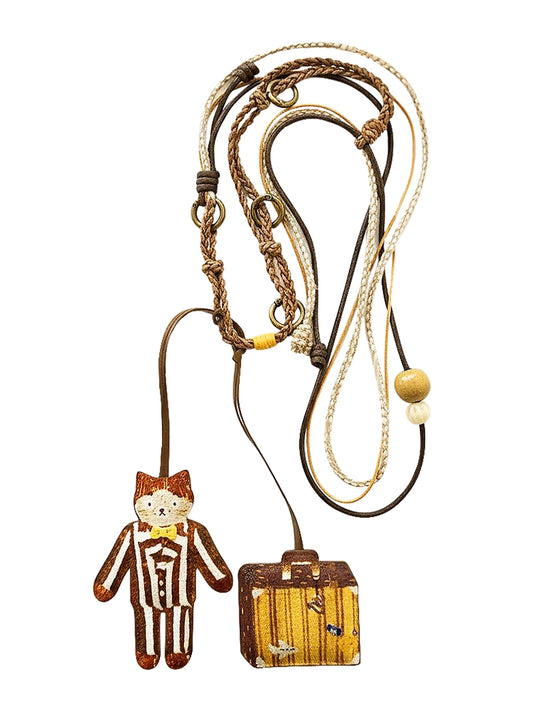 Animal Pals Long Adorable Phone Strap