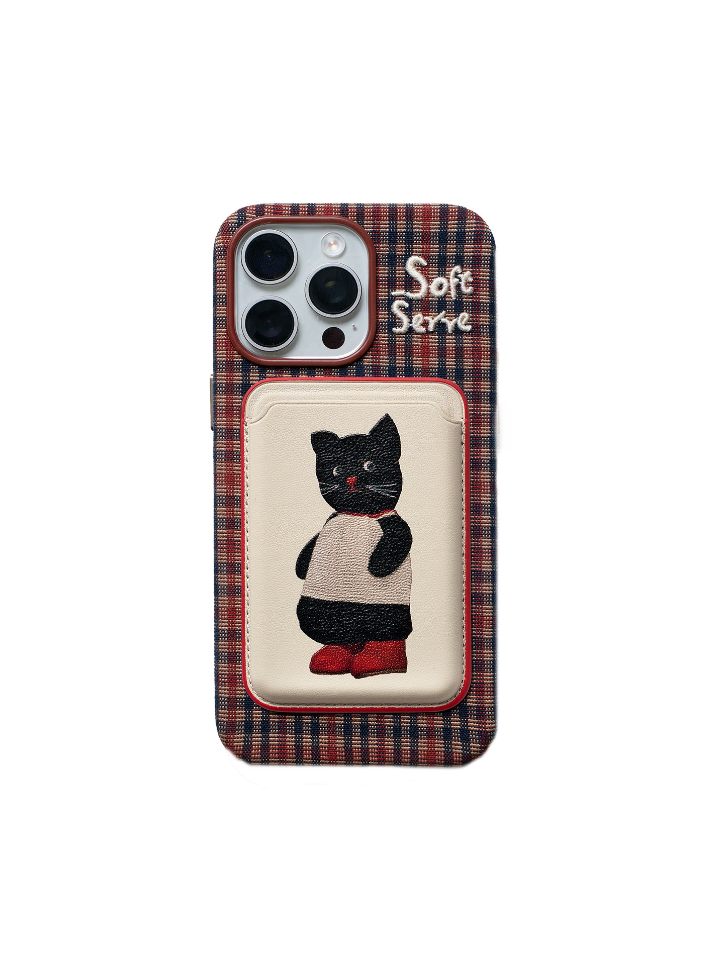 Cat & Apple iPhone MagSafe Card Holder