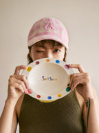 Candy Bamboo Fiber Egg Bowl