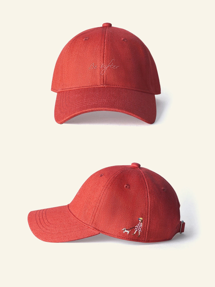 <Be Softer>Holiday Collection Embroidered Baseball Cap