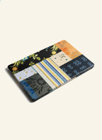 Satin Floral Patchwork Laptop Case