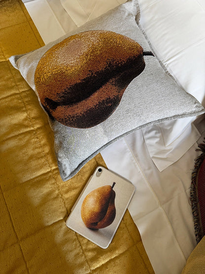 Pear and Grape Cushion
