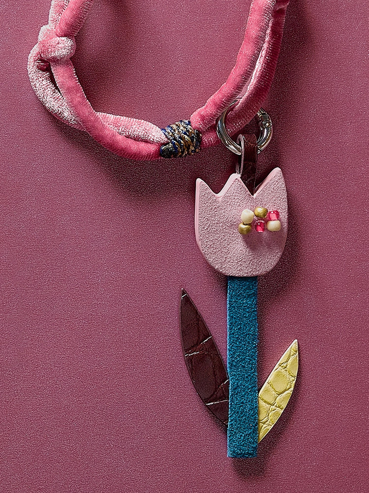 The “Patchwork Posy” Strap – Handcrafted & Adjustable Phone Strap