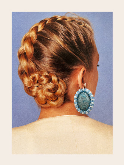 Magic Stone Beaded Earring