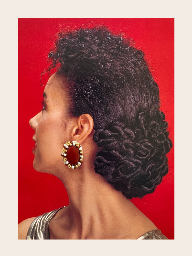 Magic Stone Beaded Earring