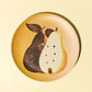 Duck's eggs&Pear Fiber Plates