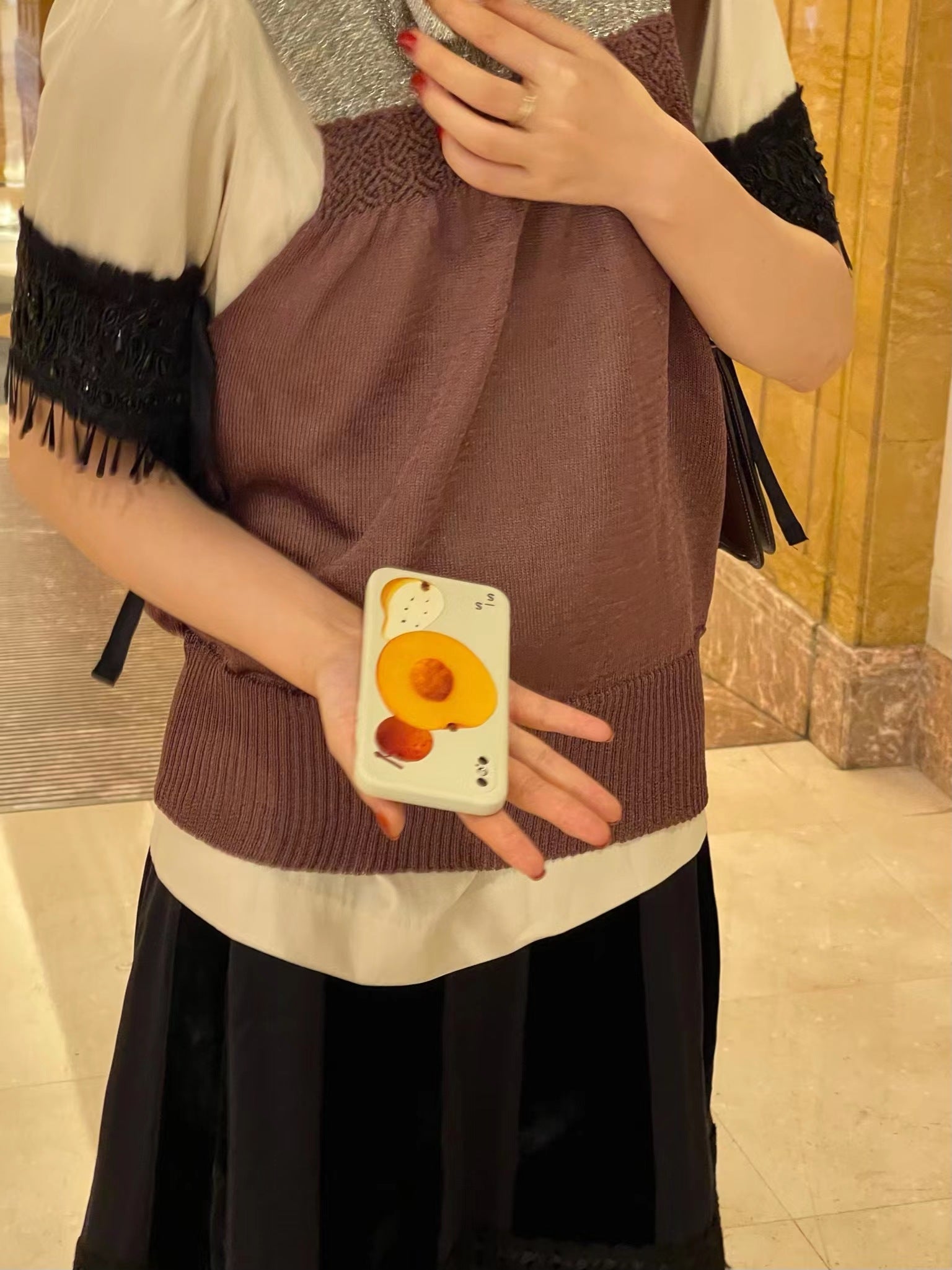 Peach, Pear and Plum Phone Case