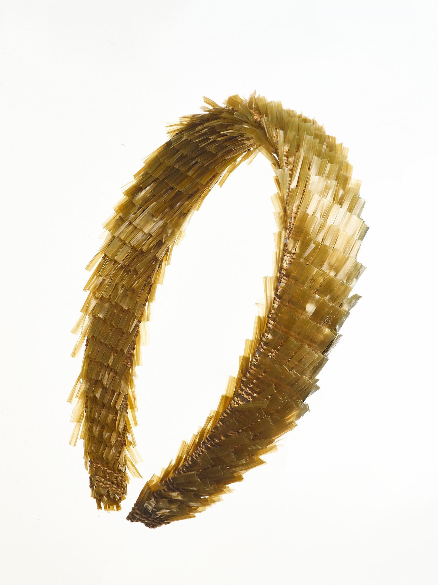 Olive Fringe Headband