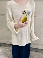 Fuzzy Pear Phone Case
