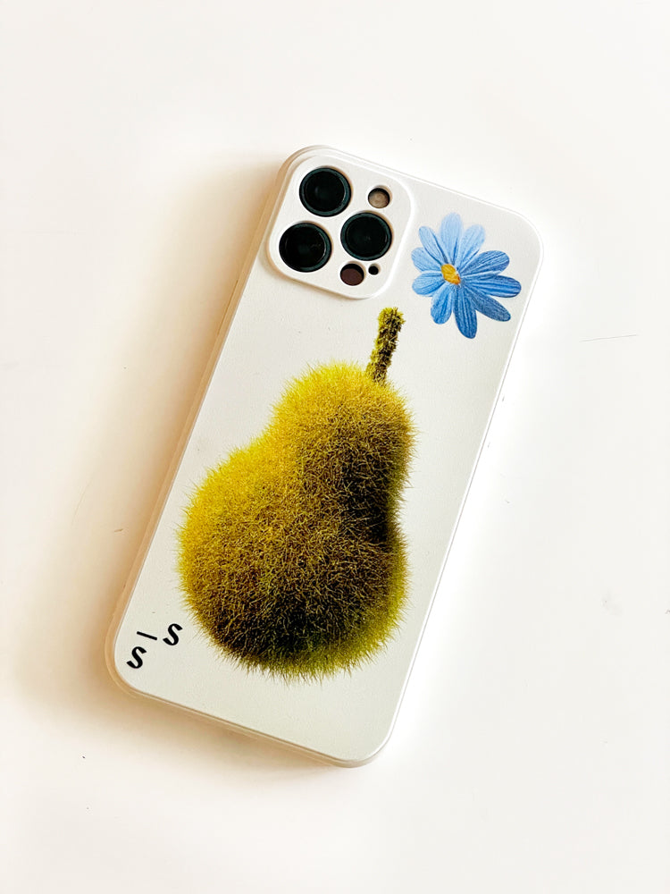 Fuzzy Pear Phone Case