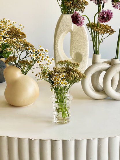 Twist & Loop Juice Glass & Water Goblet