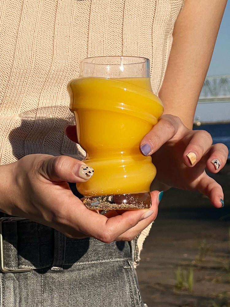 Twist & Loop Juice Glass & Water Goblet