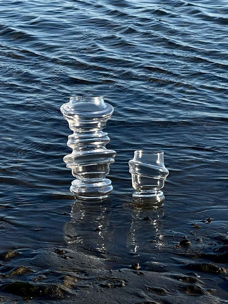 Twist & Loop Juice Glass & Water Goblet